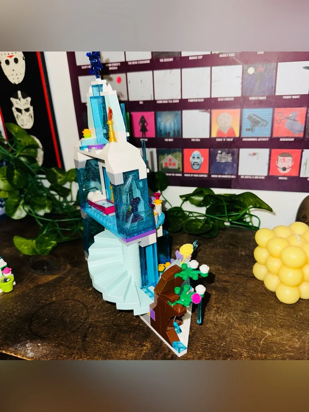 LEGO Disney Elsa’s Sparkling Ice Castle Building Set 41062